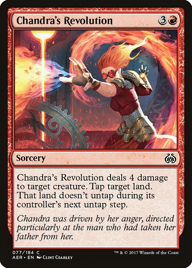 Chandra's Revolution [Aether Revolt] | Boutique FDB TCG