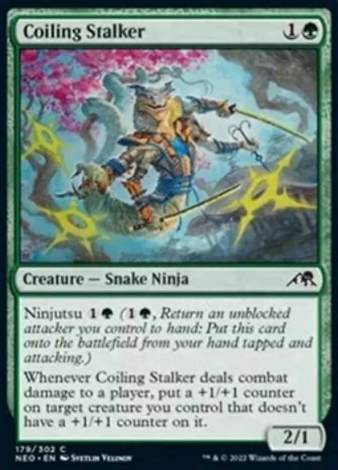 Coiling Stalker [Kamigawa: Neon Dynasty] | Boutique FDB TCG