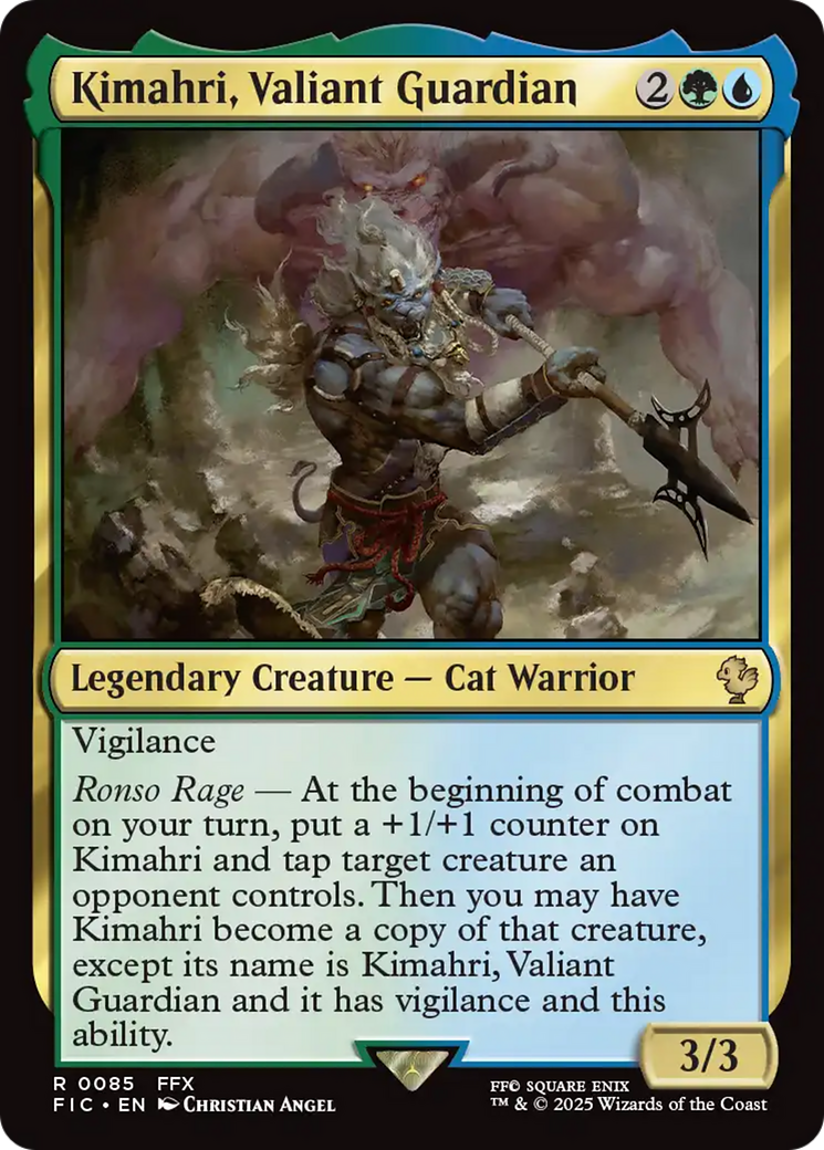 Kimahri, Valiant Guardian [FINAL FANTASY Commander] | Boutique FDB TCG