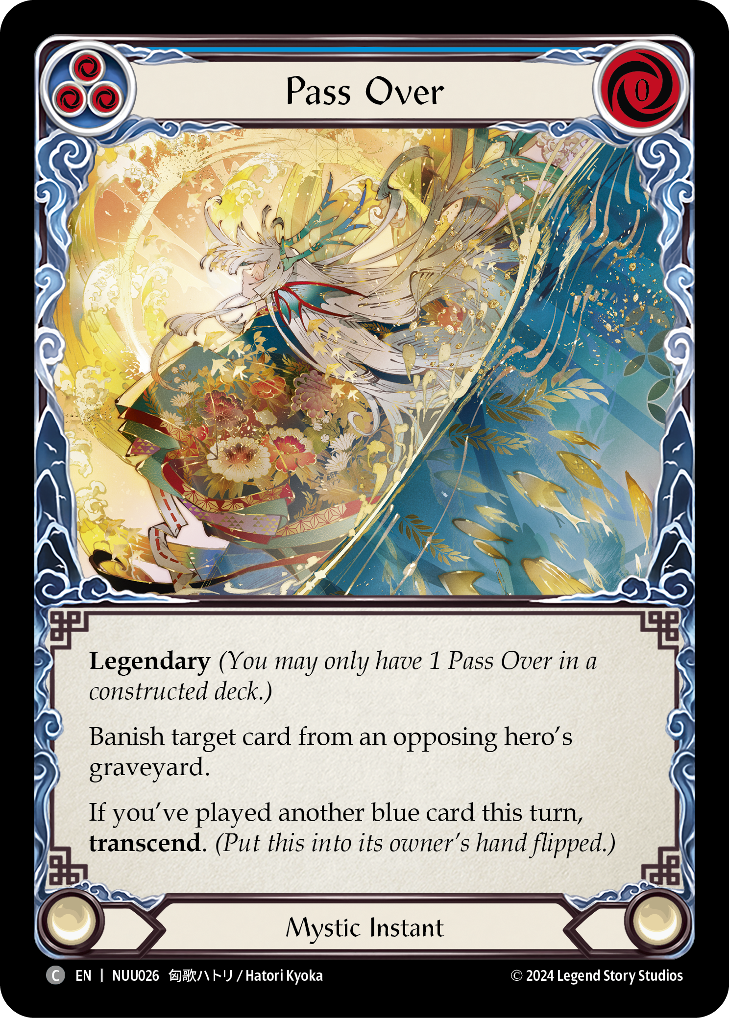 Pass Over [NUU026] (Part the Mistveil Nuu Blitz Deck) | Boutique FDB TCG