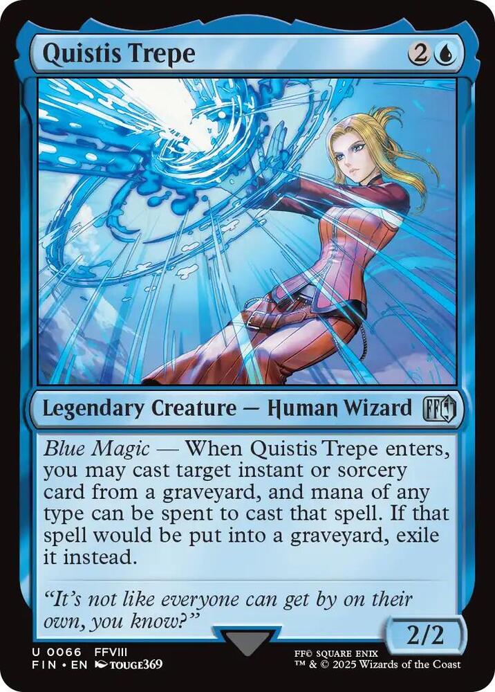 Quistis Trepe [FINAL FANTASY] | Boutique FDB TCG