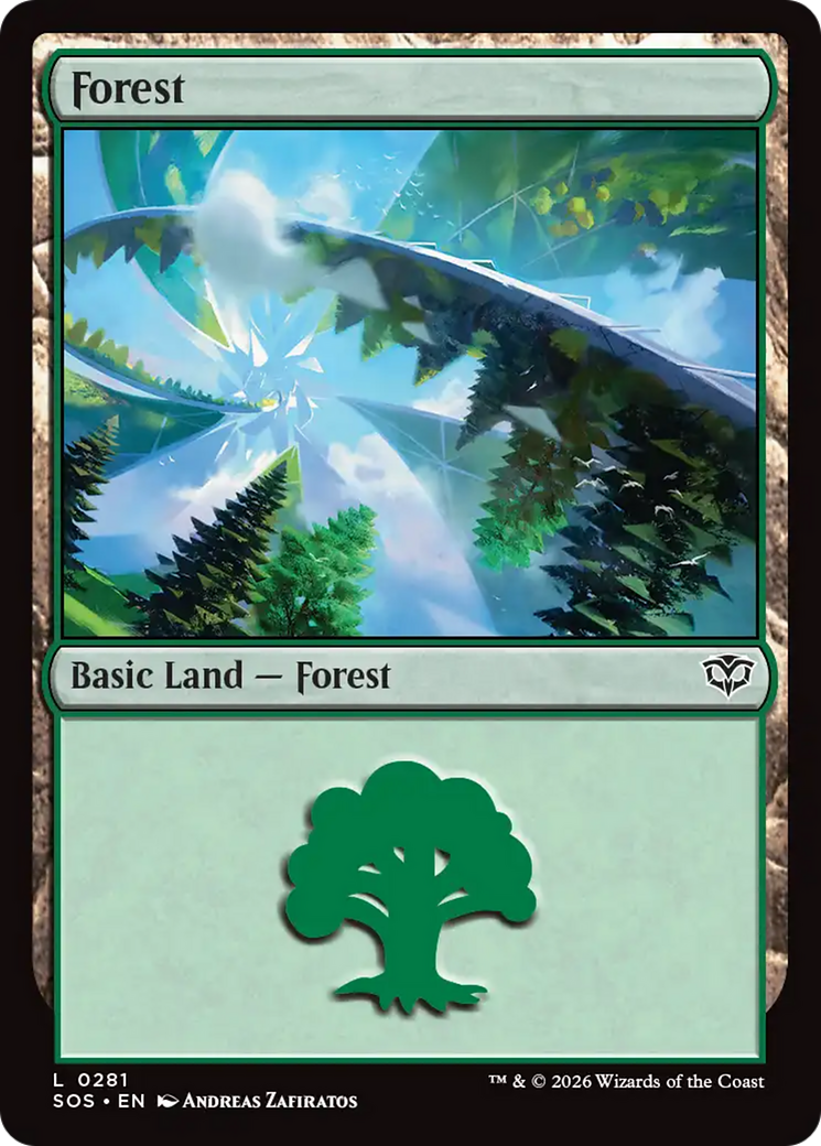 Forest (0281) [Secrets of Strixhaven] | Boutique FDB TCG