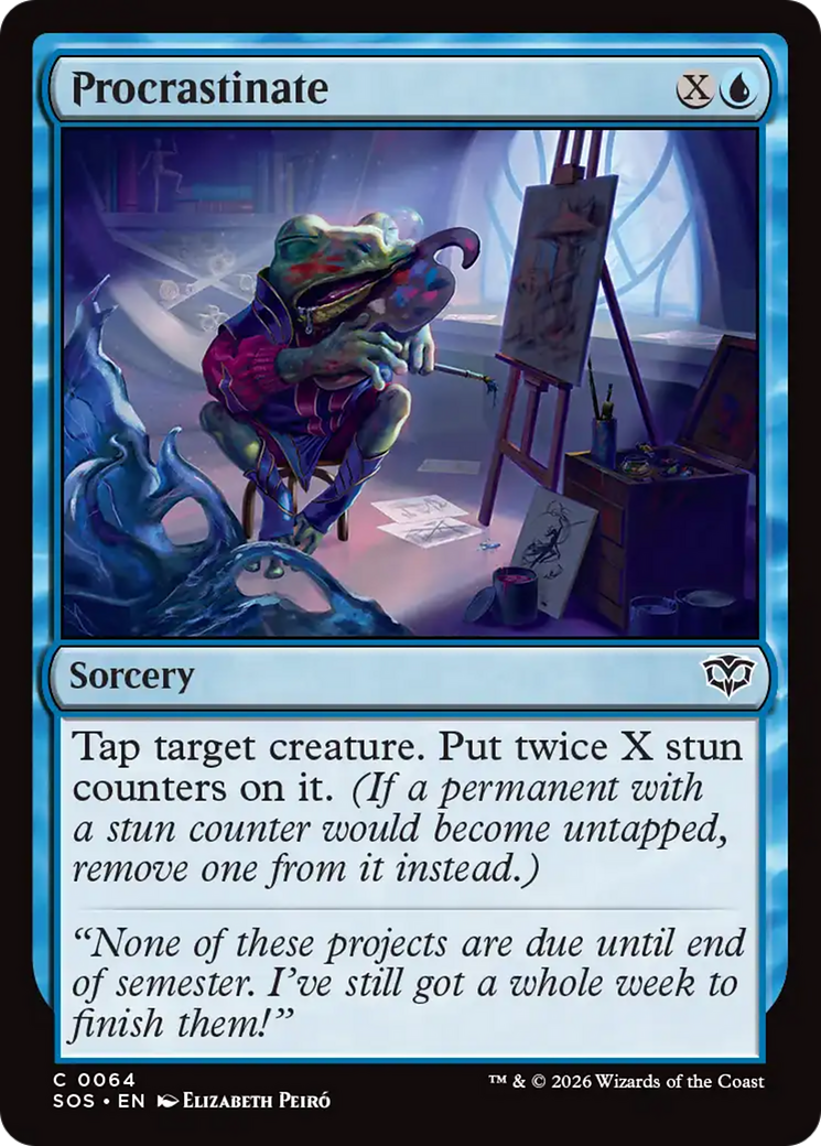 Procrastinate [Secrets of Strixhaven] | Boutique FDB TCG