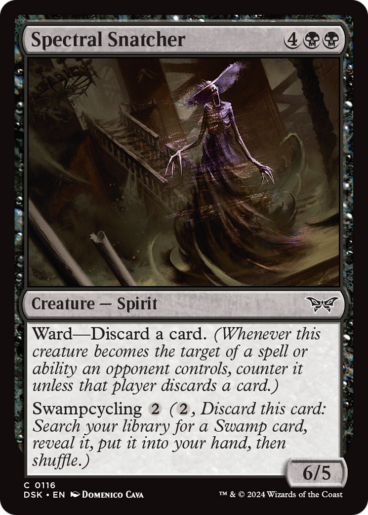 Spectral Snatcher [Duskmourn: House of Horror] | Boutique FDB TCG