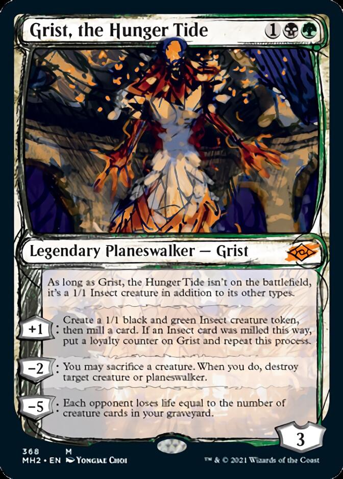 Grist, the Hunger Tide (Sketch) [Modern Horizons 2] | Boutique FDB TCG