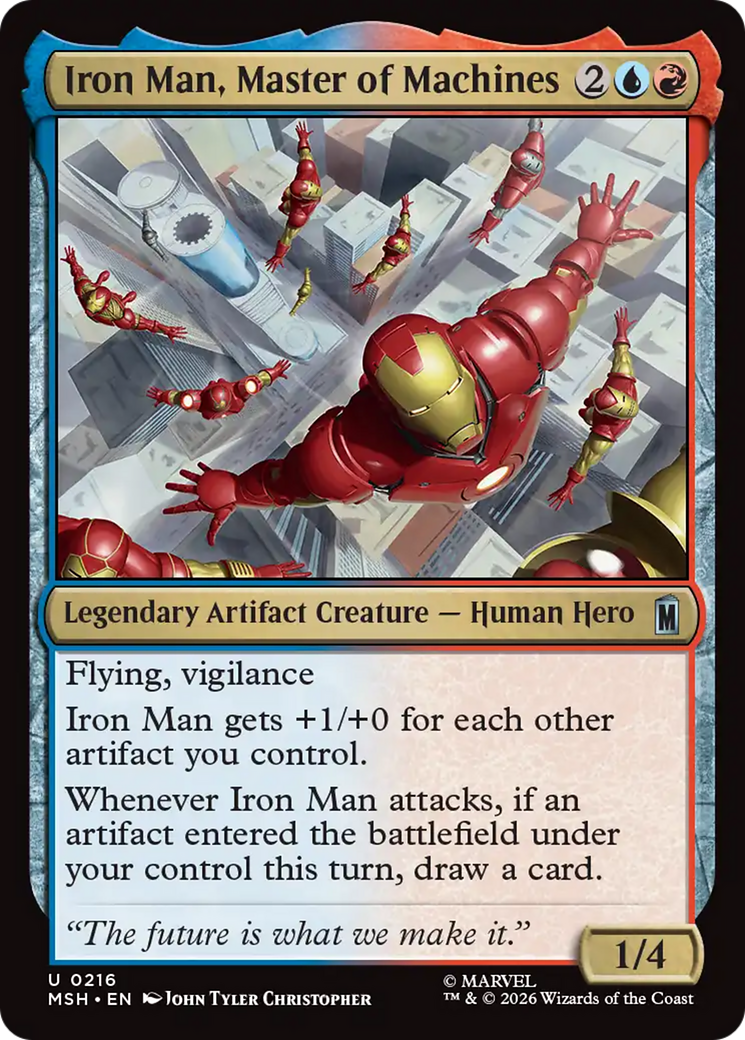 Iron Man, Master of Machines [Marvel Super Heroes] | Boutique FDB TCG