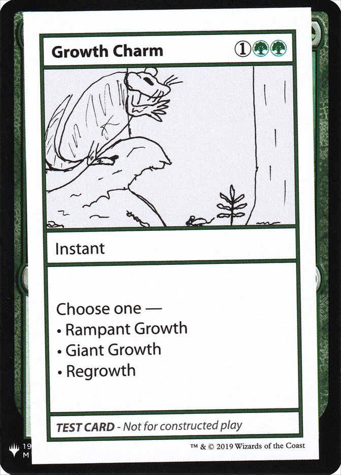 Growth Charm [Mystery Booster Playtest Cards] | Boutique FDB TCG