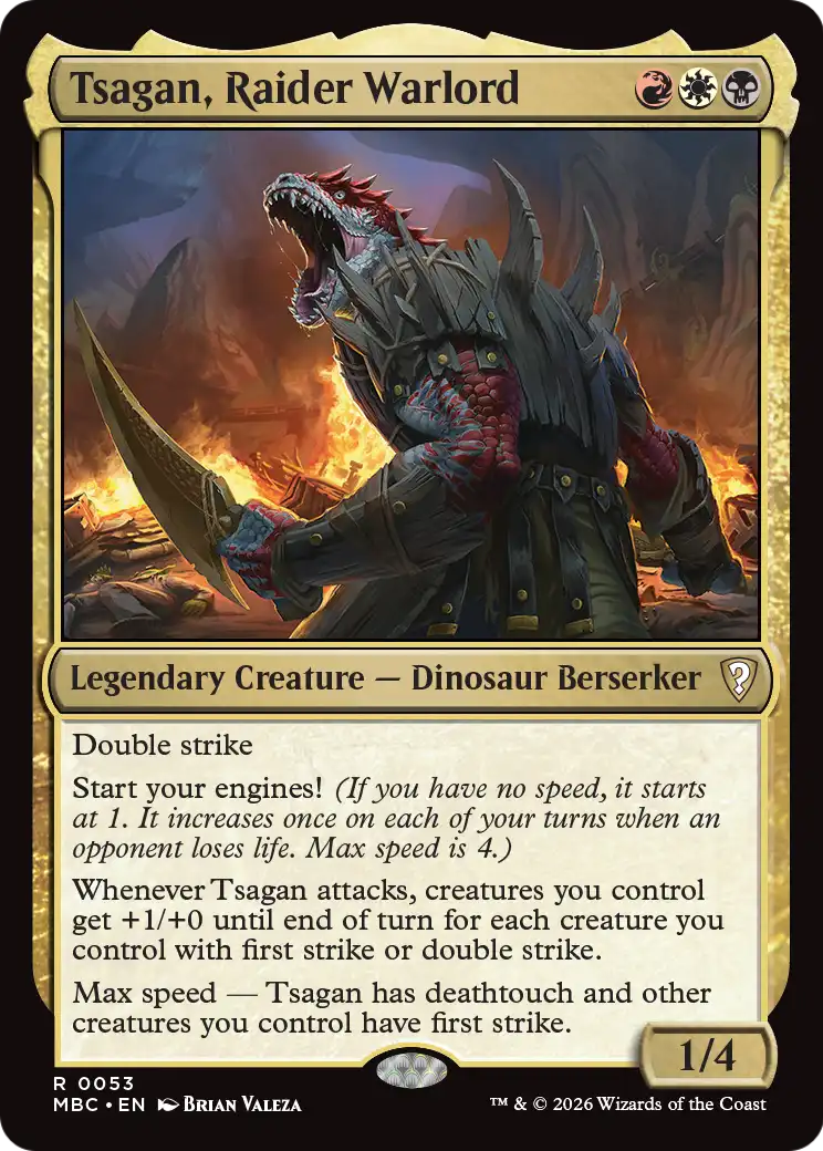 Tsagan, Raider Warlord [Mystery Booster: Commander Edition] | Boutique FDB TCG