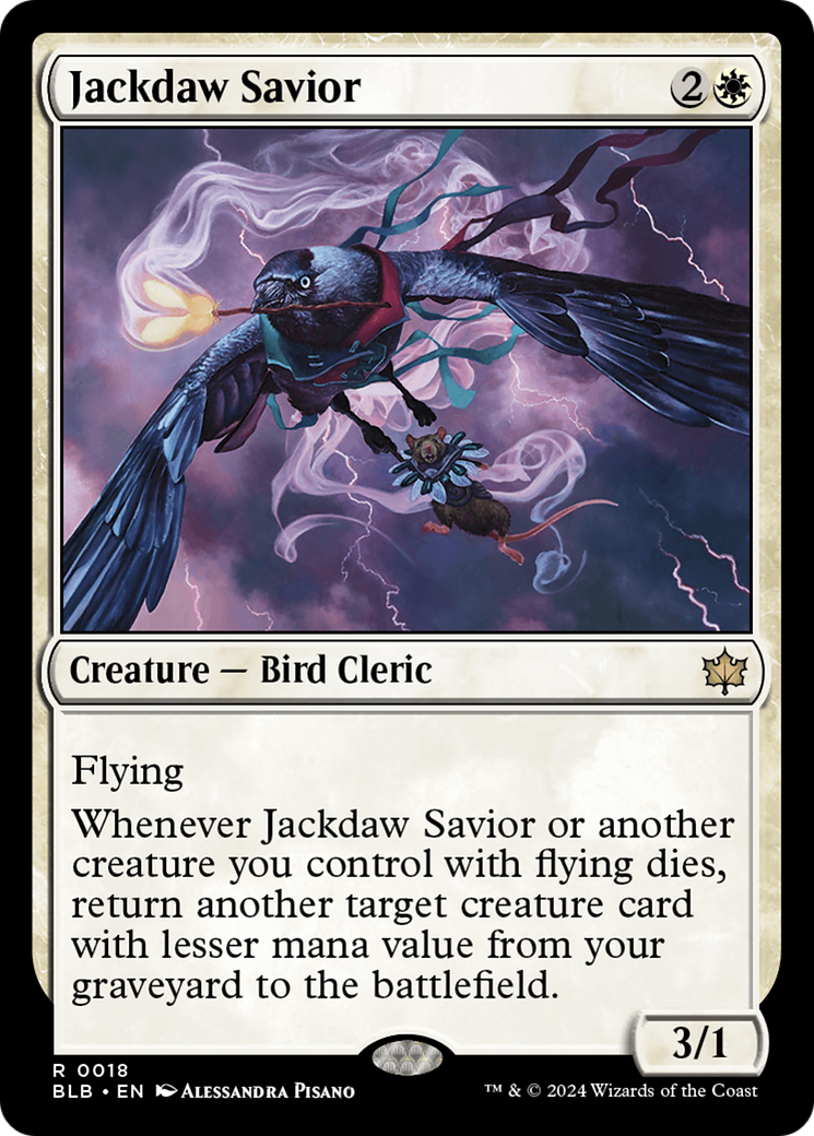 Jackdaw Savior [Bloomburrow] | Boutique FDB TCG