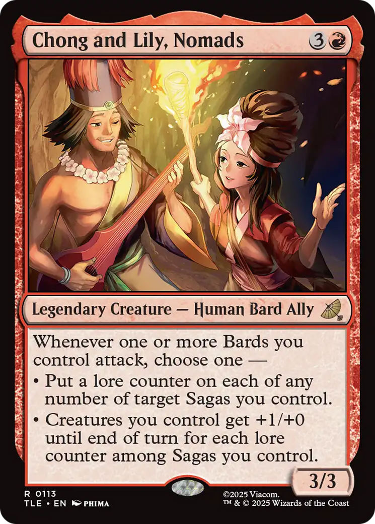 Chong and Lily, Nomads [Avatar: The Last Airbender: Eternal-Legal] | Boutique FDB TCG