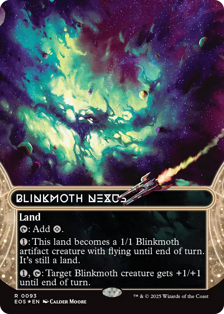 Blinkmoth Nexus (0093) (Borderless) (Galaxy Foil) [Edge of Eternities: Stellar Sights] | Boutique FDB TCG
