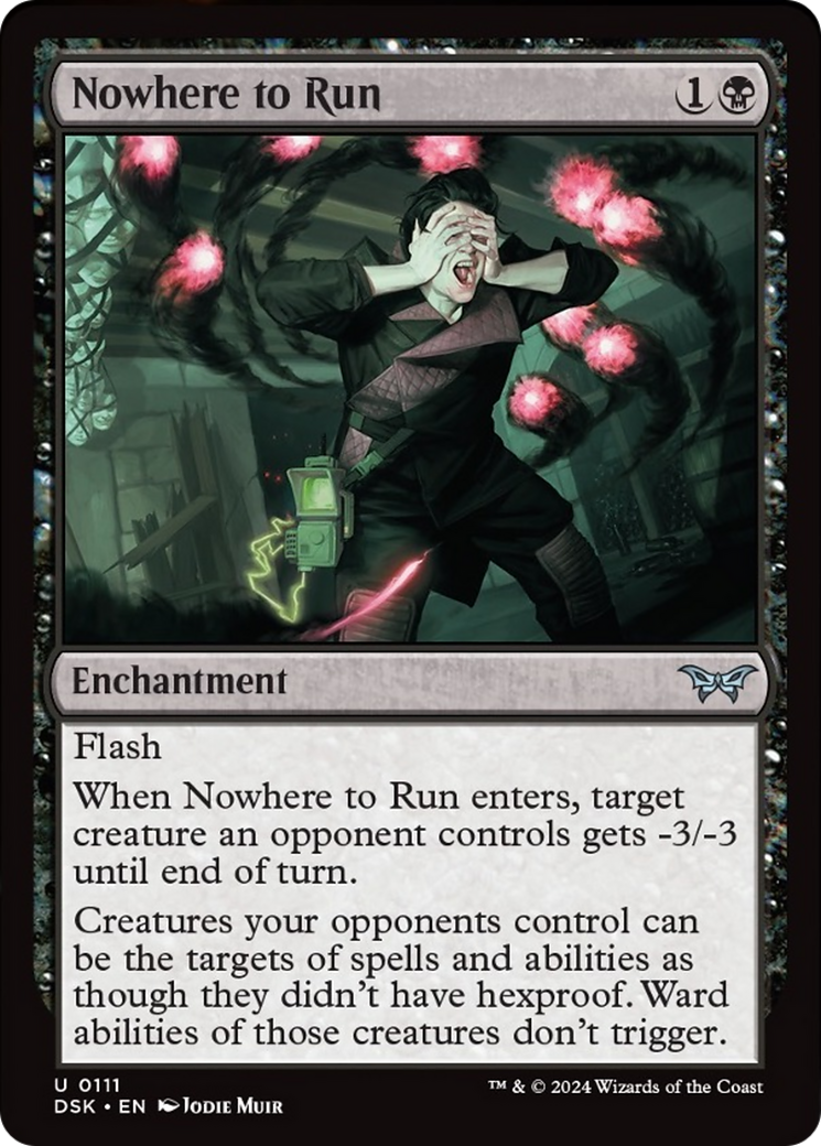Nowhere to Run [Duskmourn: House of Horror] | Boutique FDB TCG
