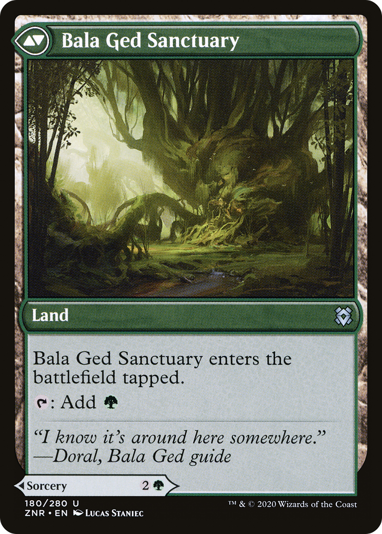 Bala Ged Recovery // Bala Ged Sanctuary [Secret Lair: From Cute to Brute] | Boutique FDB TCG