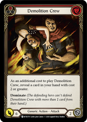 Demolition Crew (Red) [U-WTR179] (Welcome to Rathe Unlimited)  Unlimited Normal | Boutique FDB TCG