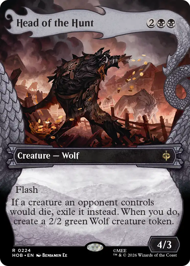 Head of the Hunt (Showcase) [The Hobbit] | Boutique FDB TCG