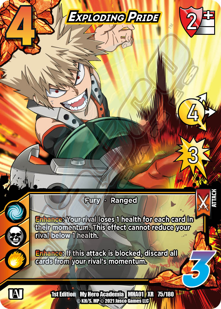 Exploding Pride [Series 1 XR] | Boutique FDB TCG