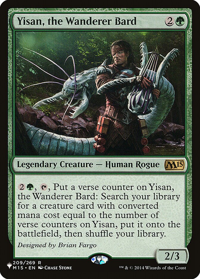 Yisan, the Wanderer Bard [The List] | Boutique FDB TCG