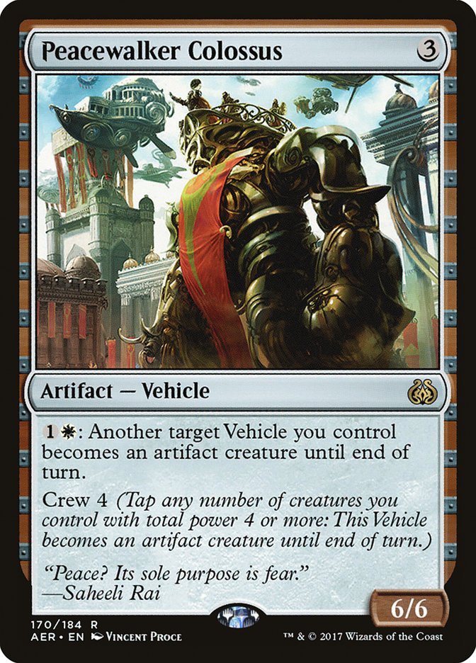 Peacewalker Colossus [Aether Revolt] | Boutique FDB TCG