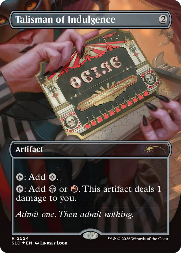 Talisman of Indulgence [Secret Lair Drop Series] | Boutique FDB TCG