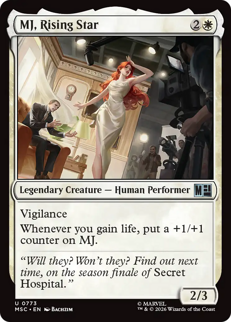 MJ, Rising Star [Marvel Super Heroes Commander] | Boutique FDB TCG