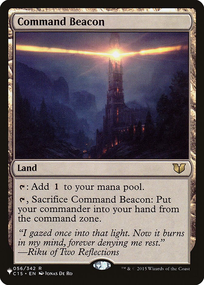 Command Beacon [The List] | Boutique FDB TCG