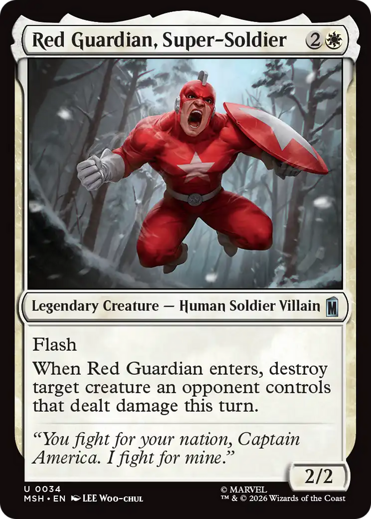 Red Guardian, Super-Soldier [Marvel Super Heroes] | Boutique FDB TCG