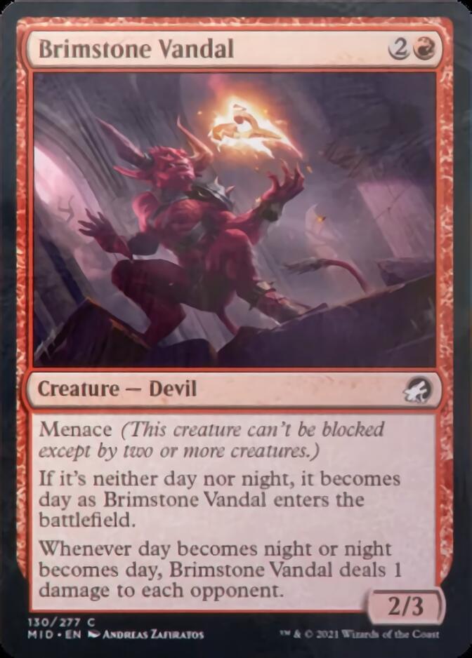 Brimstone Vandal [Innistrad: Midnight Hunt] | Boutique FDB TCG