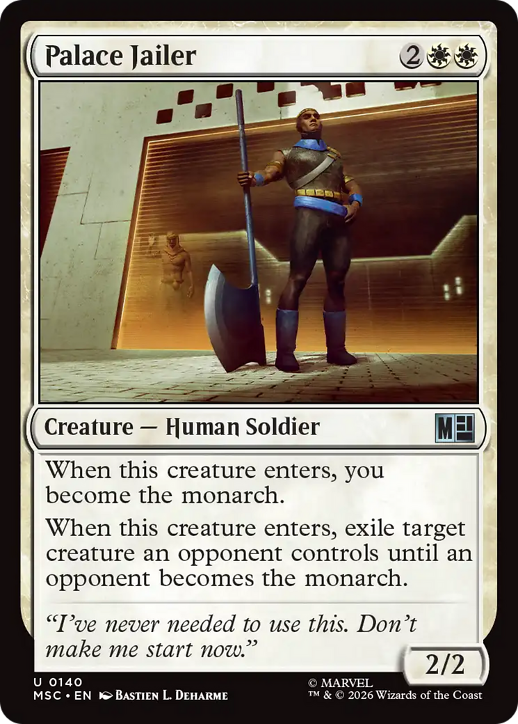 Palace Jailer [Marvel Super Heroes Commander] | Boutique FDB TCG