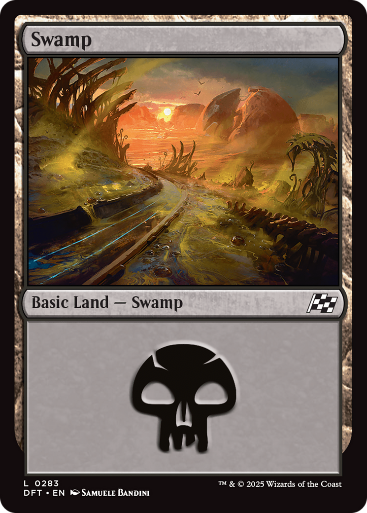 Swamp (0283) [Aetherdrift] | Boutique FDB TCG