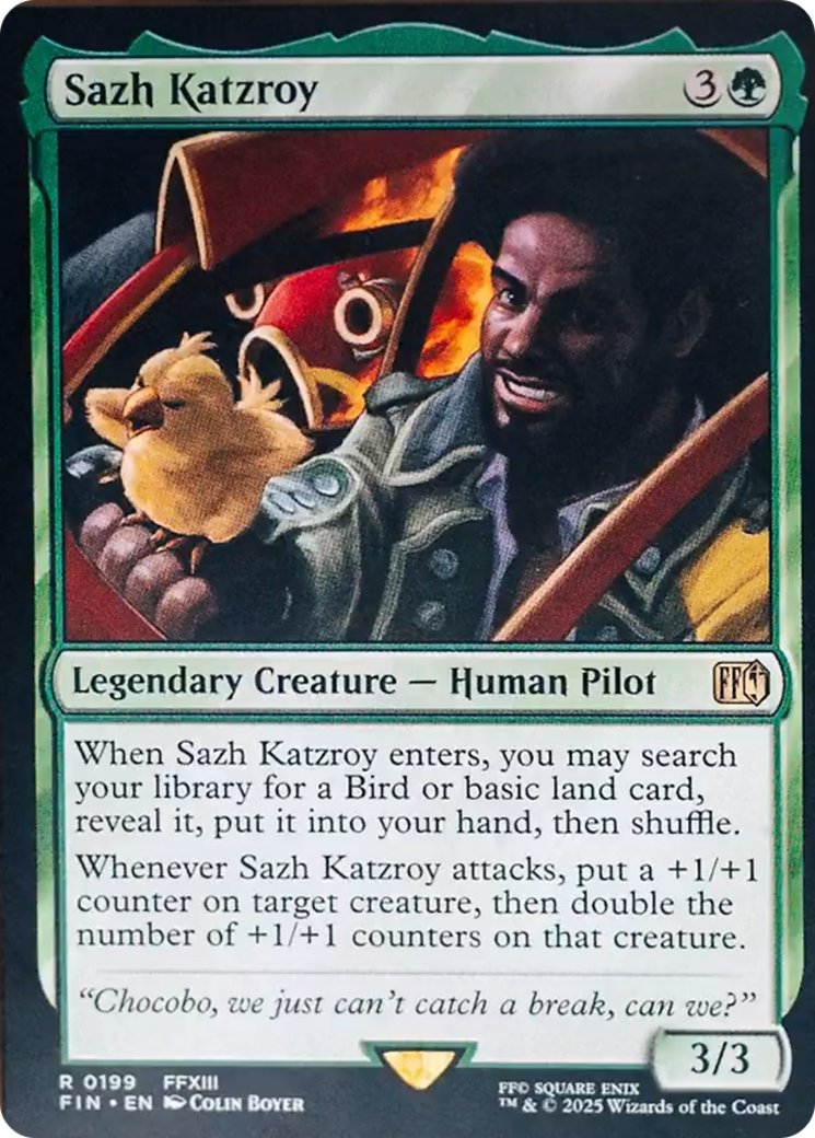 Sazh Katzroy [FINAL FANTASY] | Boutique FDB TCG