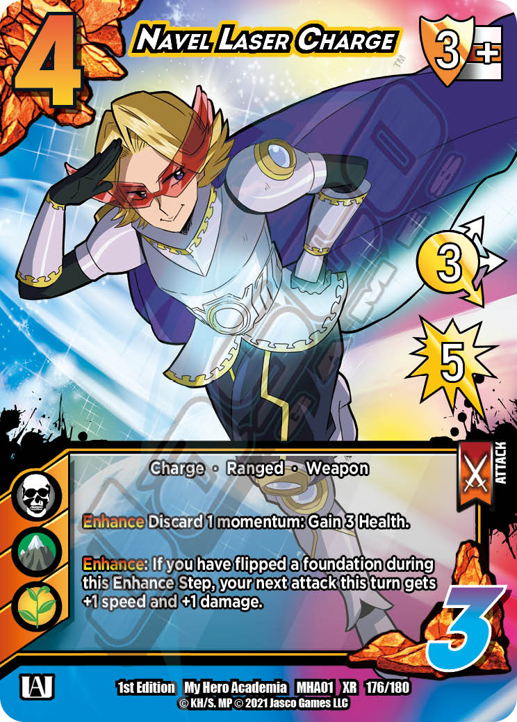 Navel Laser Charge [Series 1 XR] | Boutique FDB TCG