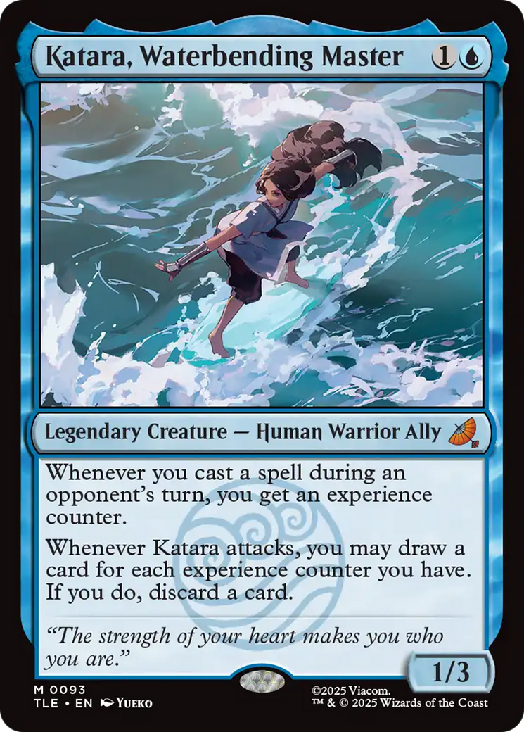 Katara, Waterbending Master [Avatar: The Last Airbender: Eternal-Legal] | Boutique FDB TCG