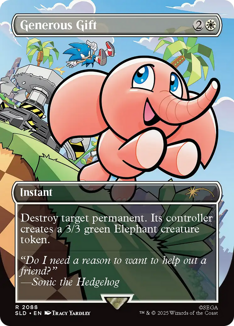 Generous Gift (2088) (Rainbow Foil) [Secret Lair Drop Series] | Boutique FDB TCG