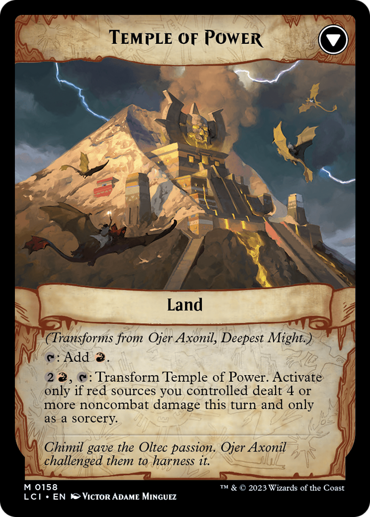 Ojer Axonil, Deepest Might // Temple of Power [The Lost Caverns of Ixalan] | Boutique FDB TCG