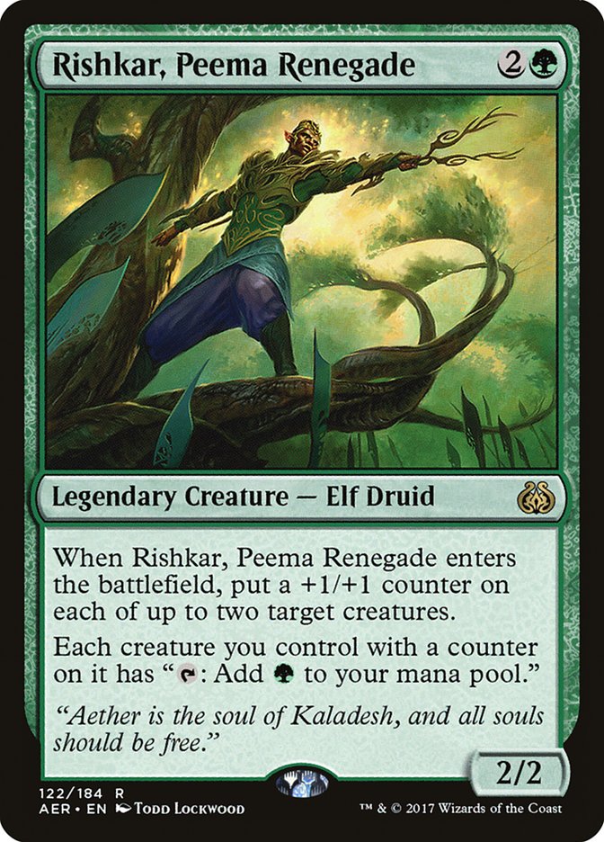 Rishkar, Peema Renegade [Aether Revolt] | Boutique FDB TCG