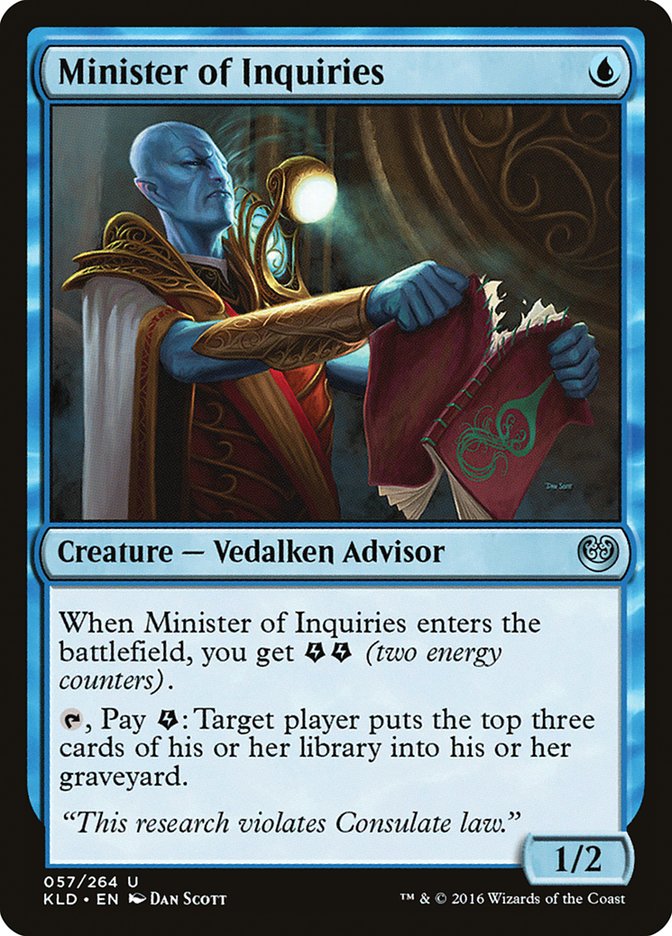 Minister of Inquiries [Kaladesh] | Boutique FDB TCG