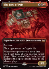 The Lord of Pain (Borderless) [Duskmourn: House of Horror Commander] | Boutique FDB TCG