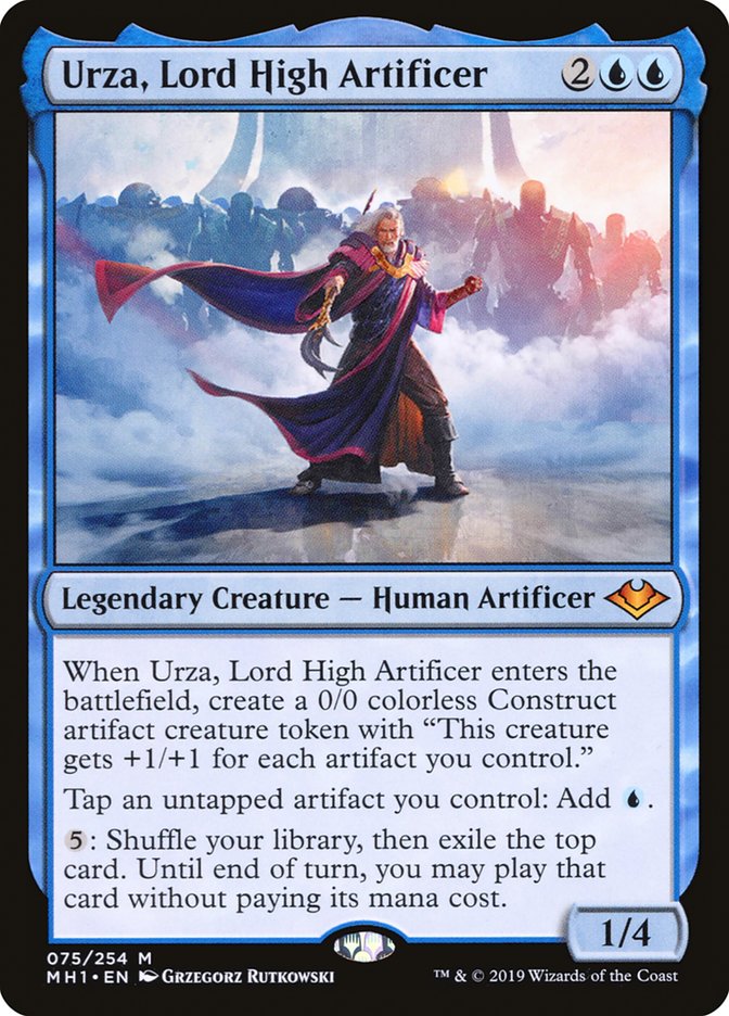 Urza, Lord High Artificer [Modern Horizons] | Boutique FDB TCG