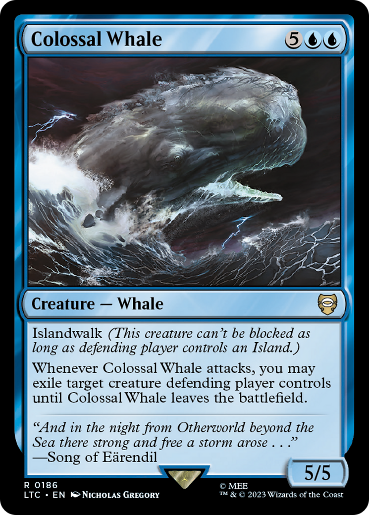 Colossal Whale [The Lord of the Rings: Tales of Middle-Earth Commander] | Boutique FDB TCG