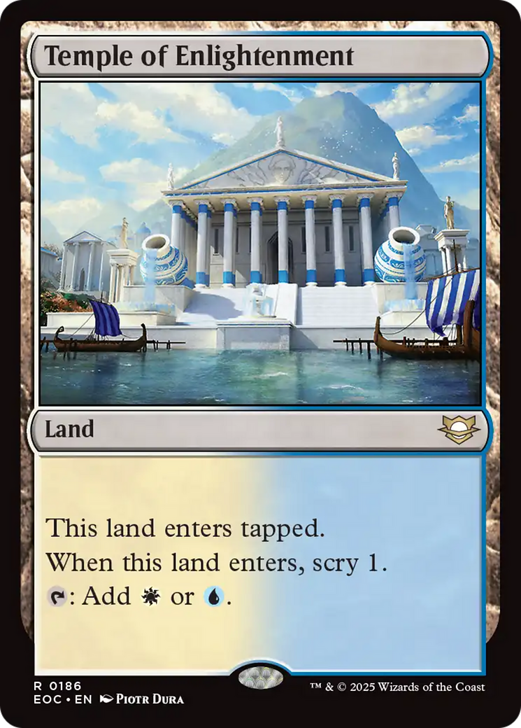 Temple of Enlightenment [Edge of Eternities Commander] | Boutique FDB TCG