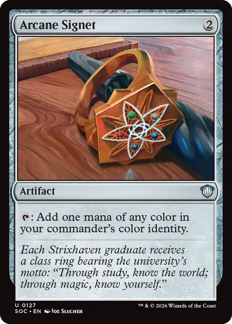 Arcane Signet [Secrets of Strixhaven Commander] | Boutique FDB TCG