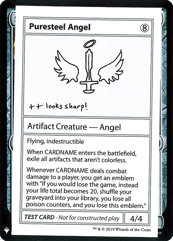 Puresteel Angel [Mystery Booster Playtest Cards] | Boutique FDB TCG