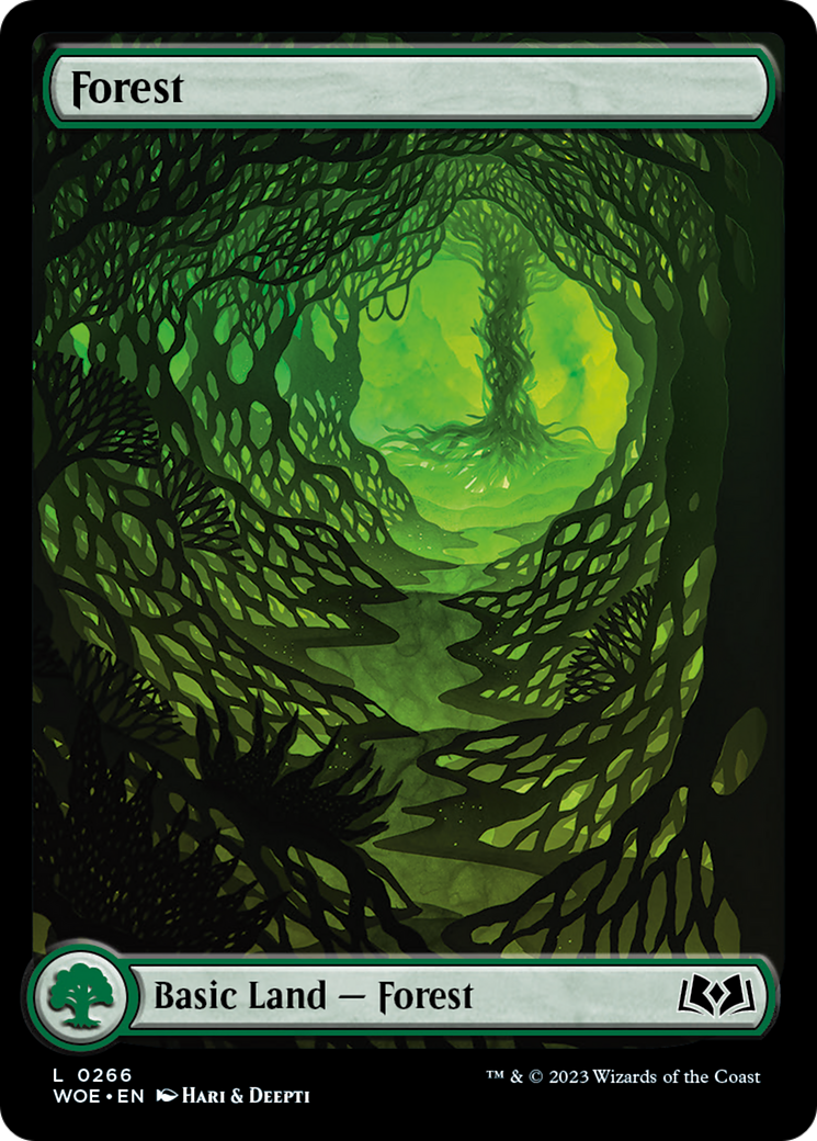Forest (266) (Full-Art) [Wilds of Eldraine] | Boutique FDB TCG