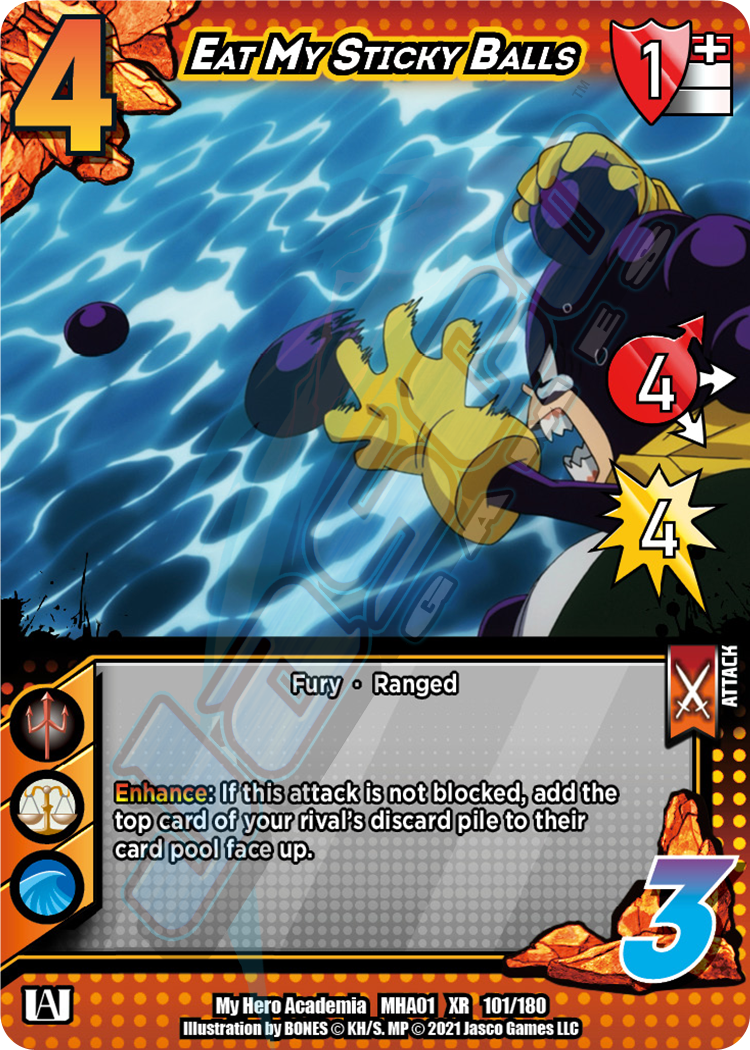 Eat My Sticky Balls [Series 1 XR Unlimited] | Boutique FDB TCG