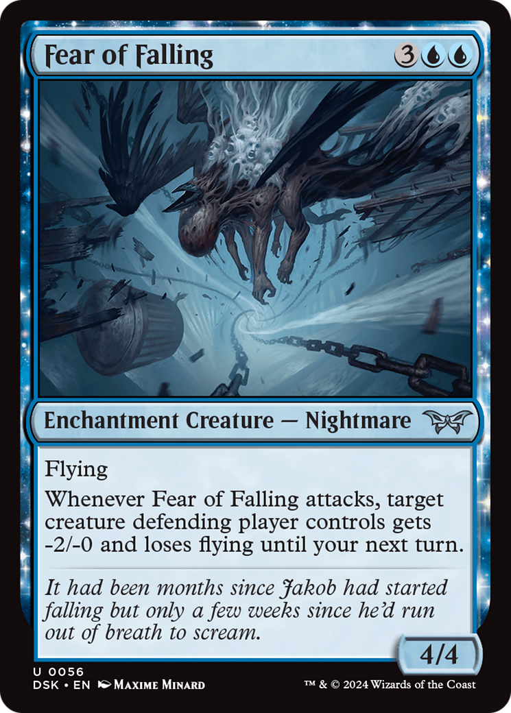 Fear of Falling [Duskmourn: House of Horror] | Boutique FDB TCG