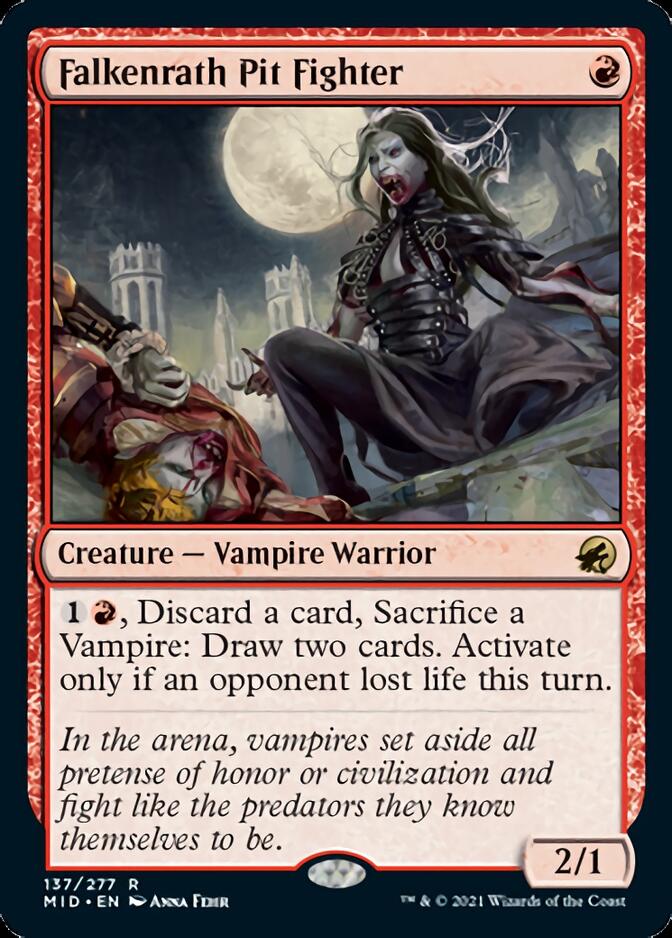 Falkenrath Pit Fighter [Innistrad: Midnight Hunt] | Boutique FDB TCG