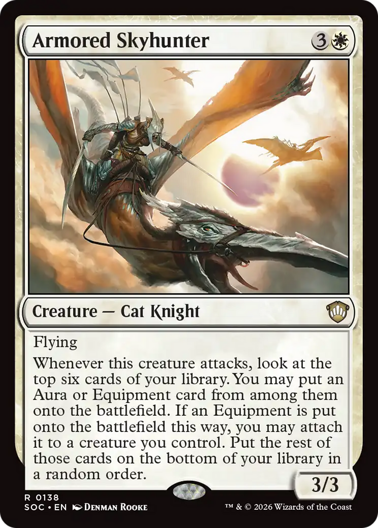 Armored Skyhunter [Secrets of Strixhaven Commander] | Boutique FDB TCG