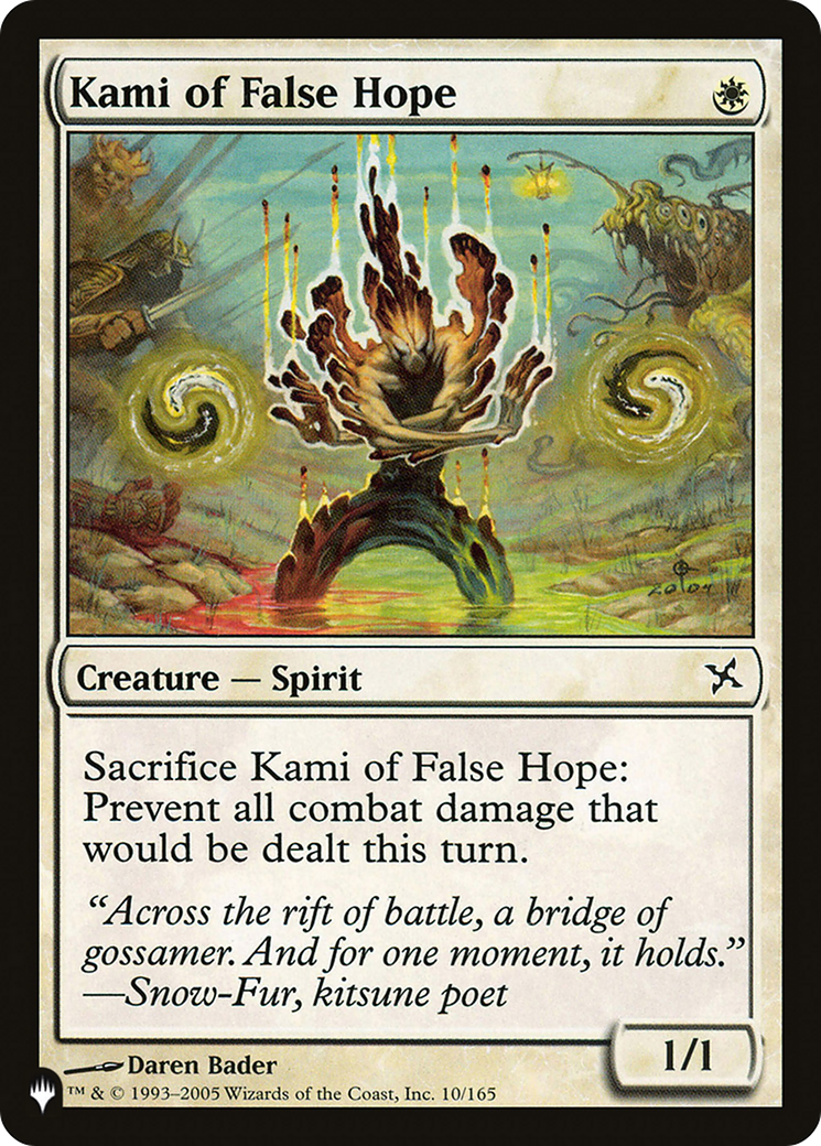 Kami of False Hope [The List] | Boutique FDB TCG