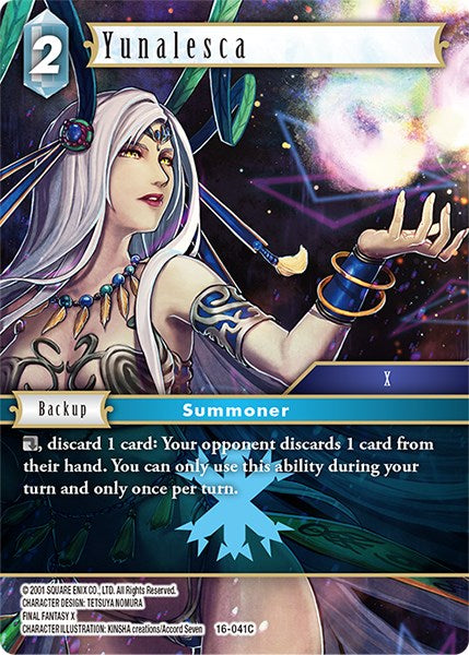 Yunalesca [Emissaries of Light] | Boutique FDB TCG