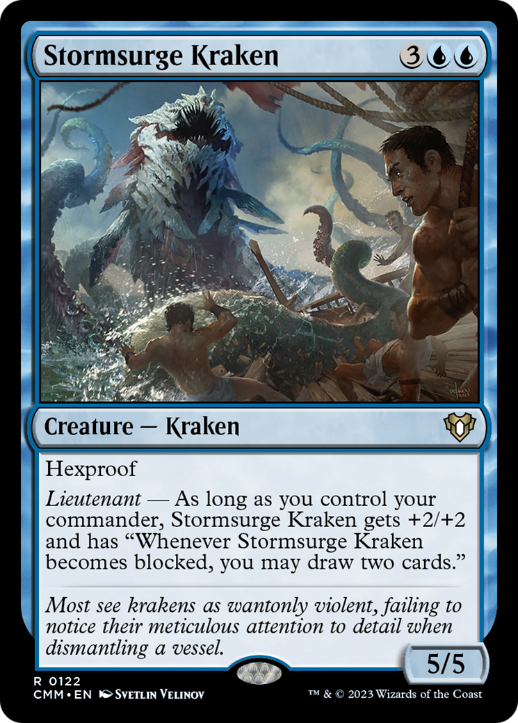 Stormsurge Kraken [Commander Masters] | Boutique FDB TCG